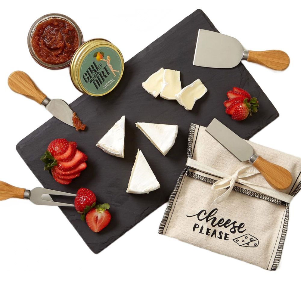 The Cheese Course Board & Tools Gift Set